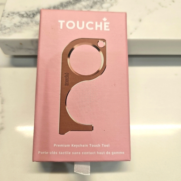 Rose Gold Keychain Touch Tool - Picture 7 of 8